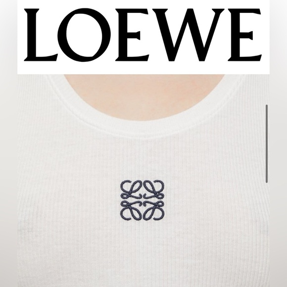 NWT Loewe White Tank Top
Anagram tank top in cotton Size XL - Picture 3 of 12